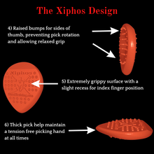 Load image into Gallery viewer, Xiphos 6.0mm, Blue, No index finger bevel