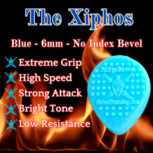 Load image into Gallery viewer, Xiphos 6.0mm, Blue, No index finger bevel